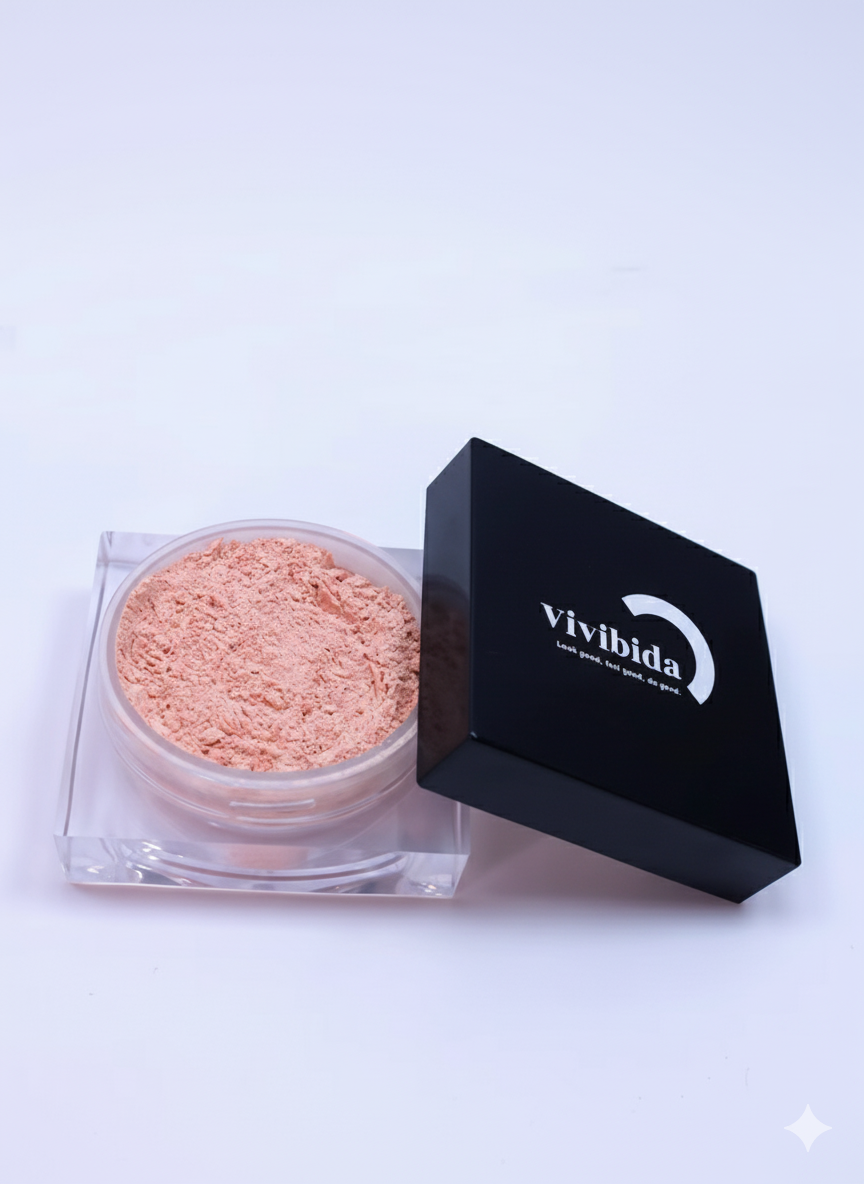 Vegan loose setting powder